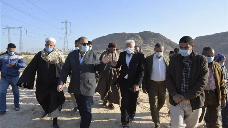 محافظ أسيوط يتفقد محطة معالجة صرف صحي المشايعة ضمن مشروع الصرف الصحي المتكامل لمدينتي صدفا والغنايم