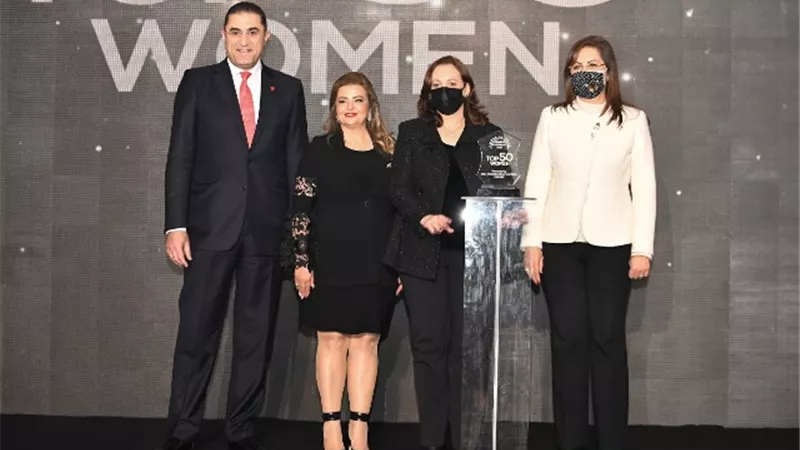 شريفة شريف ضمن أفضل 50 سيدة الأكثر تأثيرًا في مصر خلال 2020