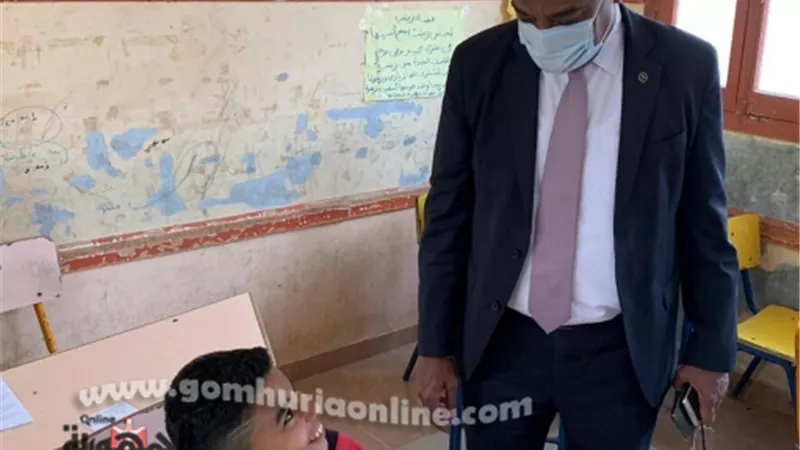 وكيل تعليم الفيوم يتابع امتحانات الفصل الدراسي الأول