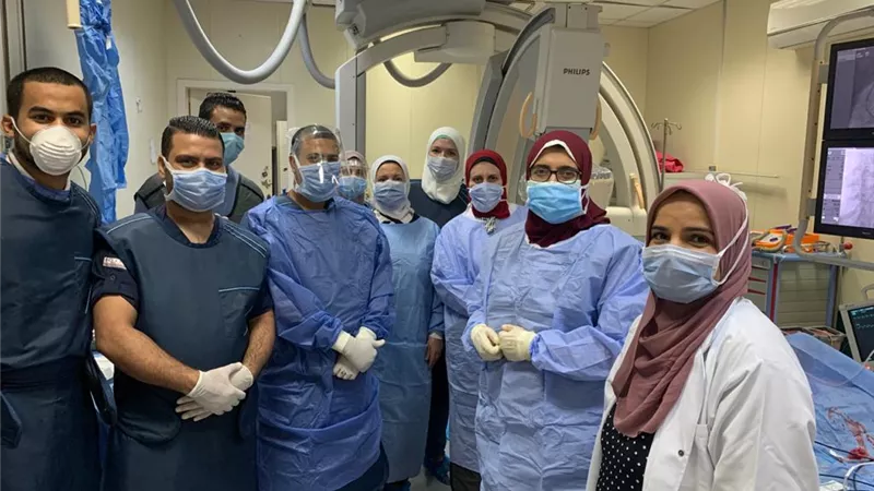 قسطرة قلبية تنقذ حياة 9 أطفال بـ«مستشفى طنطا التعليمي» بالمجان