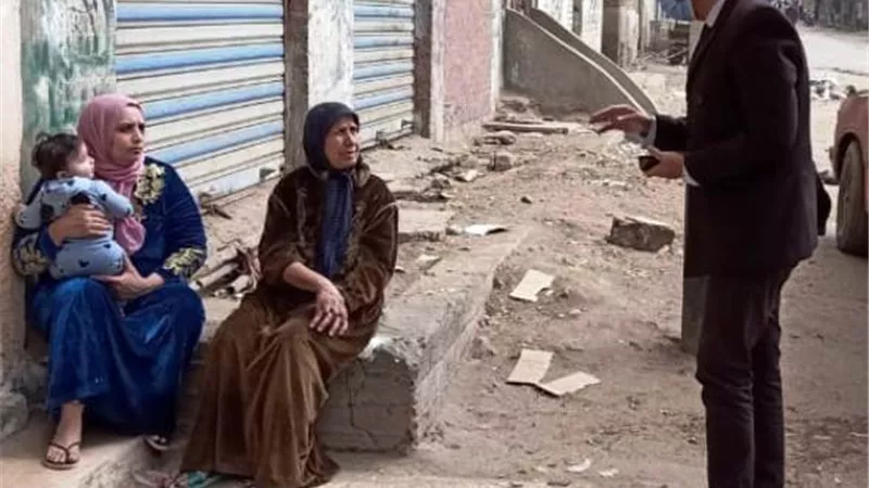 وكيل وزارة الصحة يتابع اليوم الثالث لحملة التطعيم ضد شلل الأطفال فى الشرقية.. بالصور