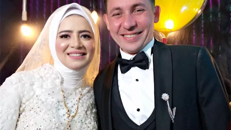 الناقد الرياضي أحمد الجيوشي يهنئ خاله المعلم عيد كبابة بمناسبة حفل زفاف نجله