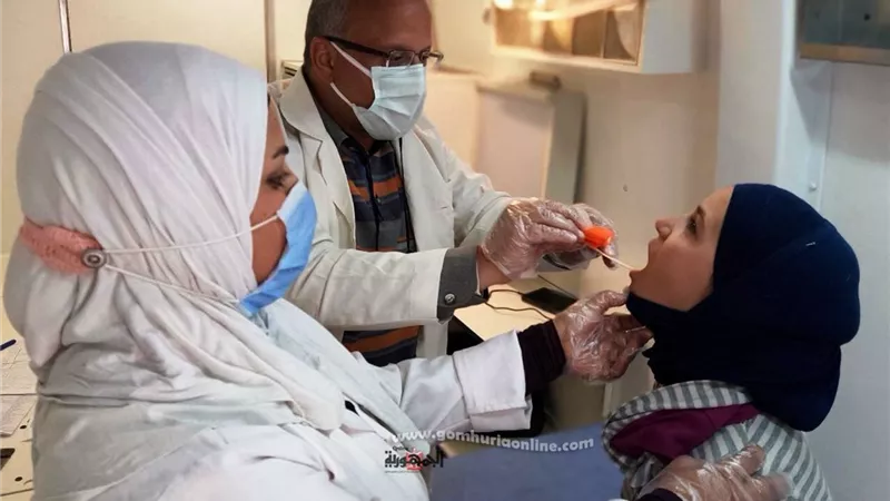 صحة المنيا : علاج 1614 مواطنا بالمجان فى قافلة طبية بقرى بنى مزار