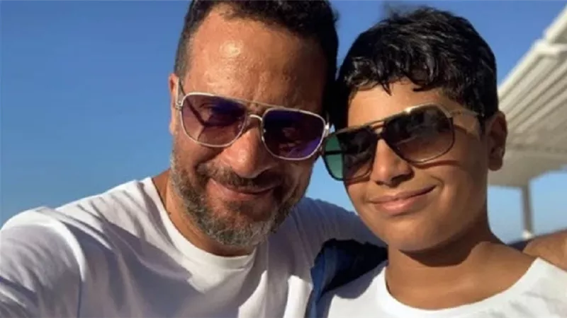 أبو الرجولة.. أول تعليق من ماجد المصري بعد إصابة نجله بكورونا