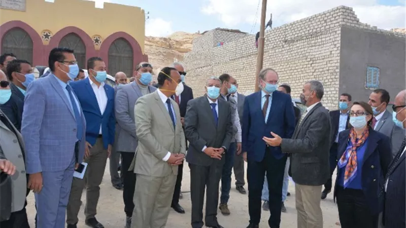 سفير الاتحاد الاوربى من المنيا : علاقات قوية مع مصر للحد من الهجرة غير النظامية