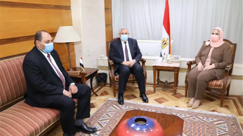 وزيرا الزراعة والتضامن يشهدان توقيع بروتوكول تعاون بين التضامن الاجتماعي والهيئة العامة لتنمية الثروة السمكية