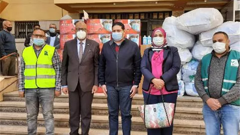 120 ألف جنيه مستلزمات طبيه من مصر الخير لبنى سويف