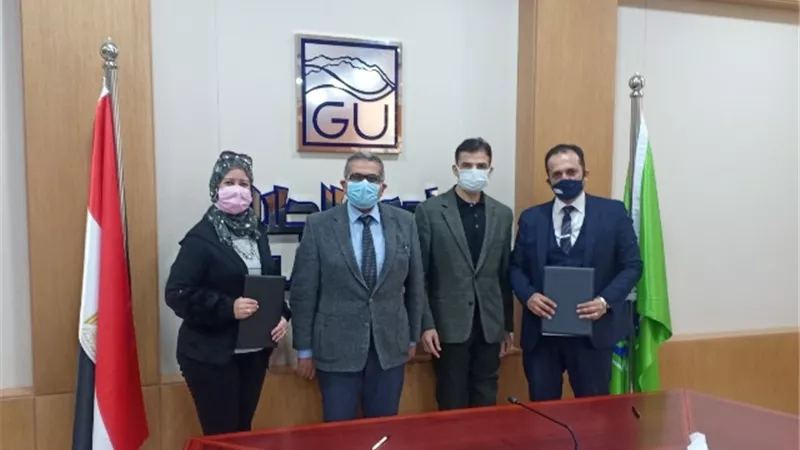 بروتوكول بين الجلالة و المعمل المرجعي للمستشفيات الجامعية المصرية