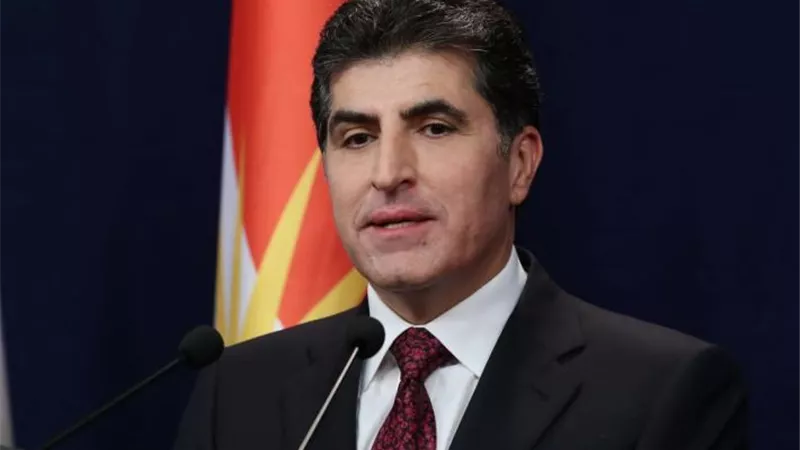 نيجيرفان بارزاني يدين هجوم 