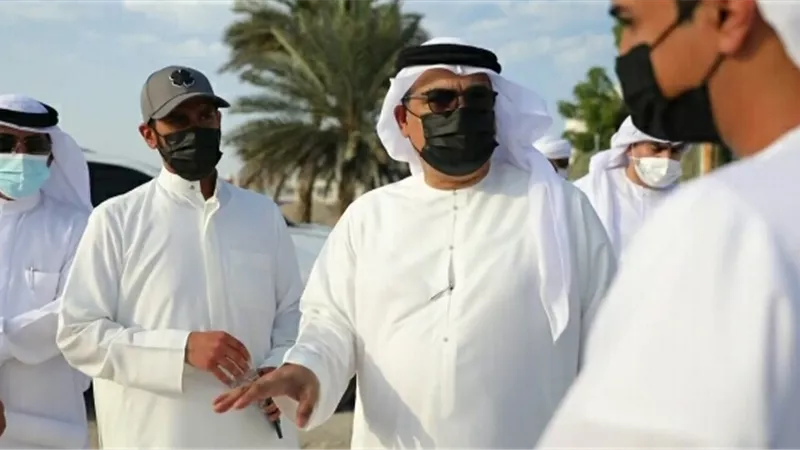 رئيس معهد الشارقة يتفقد المشاريع التراثية في خورفكان وكلباء