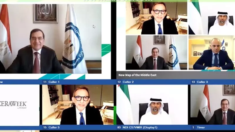 وزير البترول يشارك في مؤتمر 