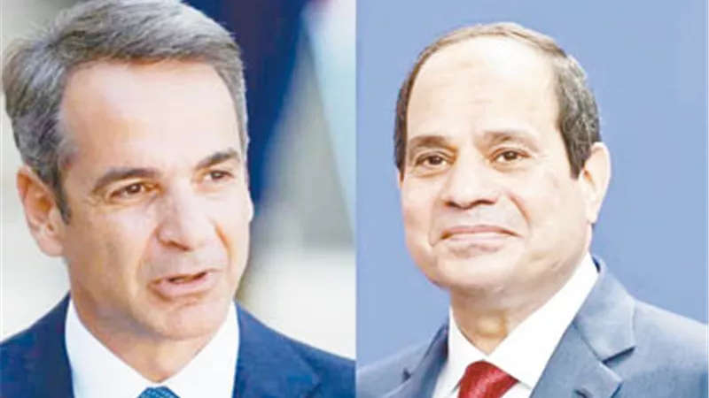 السيسي ورئيس الوزراء اليوناني بحثا هاتفياً.. تطوير العلاقات الثنائية بين البلدين
