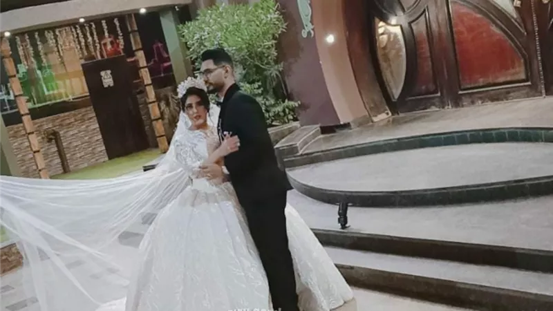زفاف الجميلة اسراء والفارس احمد جمال