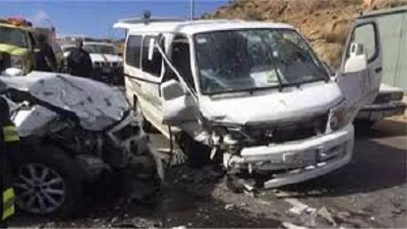 مصرع وإصابة شخصين فى حادث تصادم بوادي النطرون
