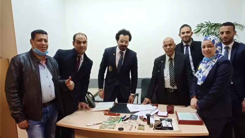 ضبط مواد مخدرة مع راكب قادم من امريكا بالمطار