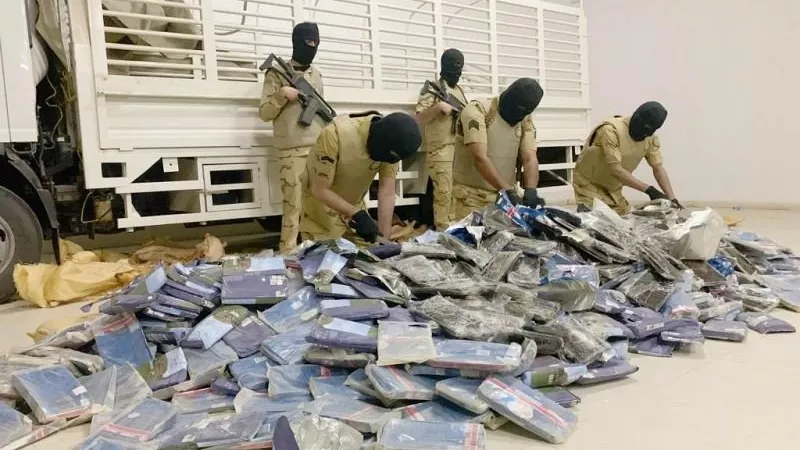 السعودية تحبط تهريب 1.5 طن من الحشيش