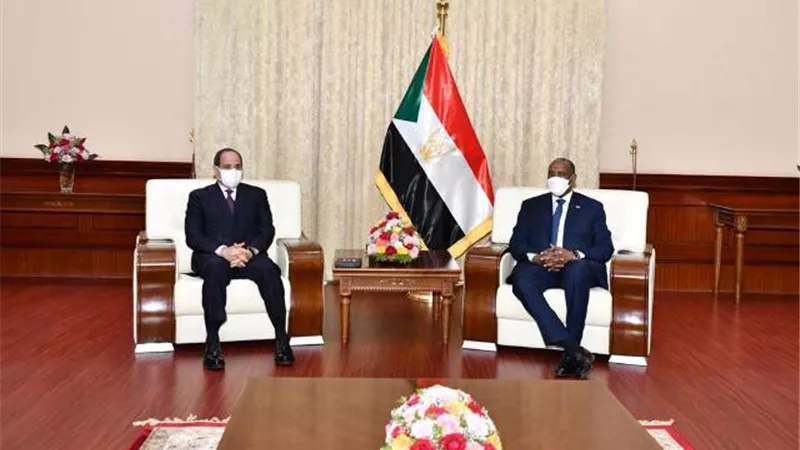 الرئيس السيسي يؤكد مساندة مصر لكافة جهود تعزيز السلام والاستقرار والتنمية في السودان