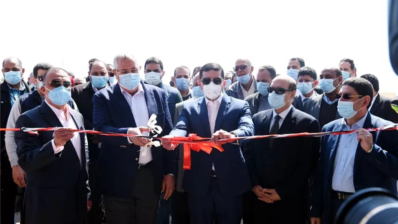 رئيس هيئة الاستثمار ووزير الزراعة يشهدان افتتاح مزرعة للثروة الحيوانية على مساحة 40 فدانًا بالنوبارية