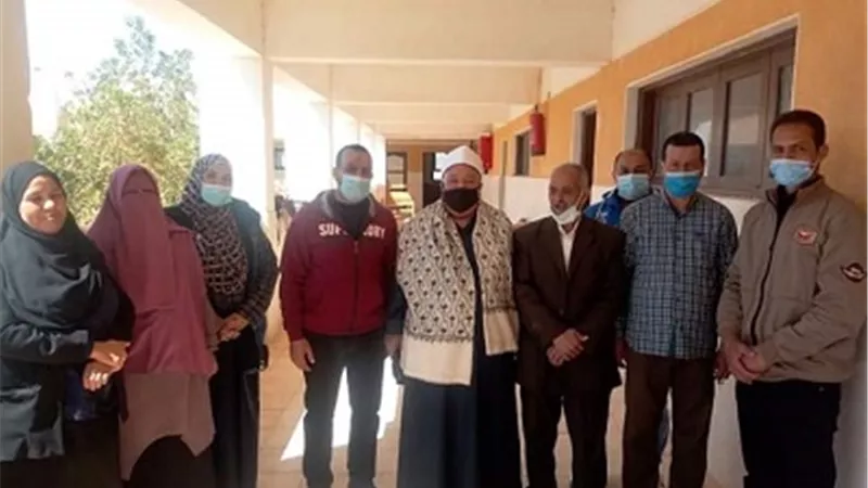جولة تفقدية بلجان امتحانات معاهد الوادى الازهرية