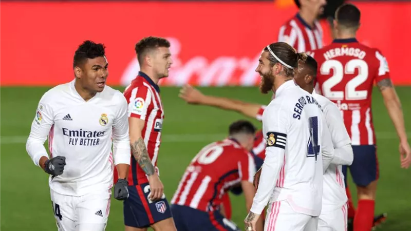 ريال مدريد امام اتليتكو مدريد فى قمة الدورى الاسبانى
