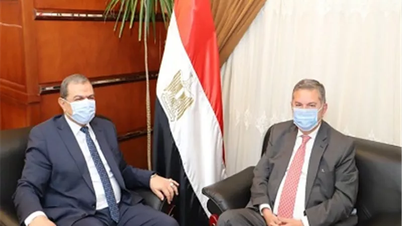 وزيرا القوى العاملة وقطاع الأعمال العام يبحثان بعض الملفات المشتركة