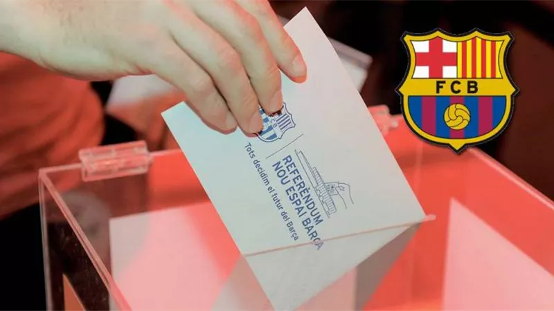 بارتوميو يدلى بصوته فى انتخابات رئاسة نادي برشلونة.. شاهد