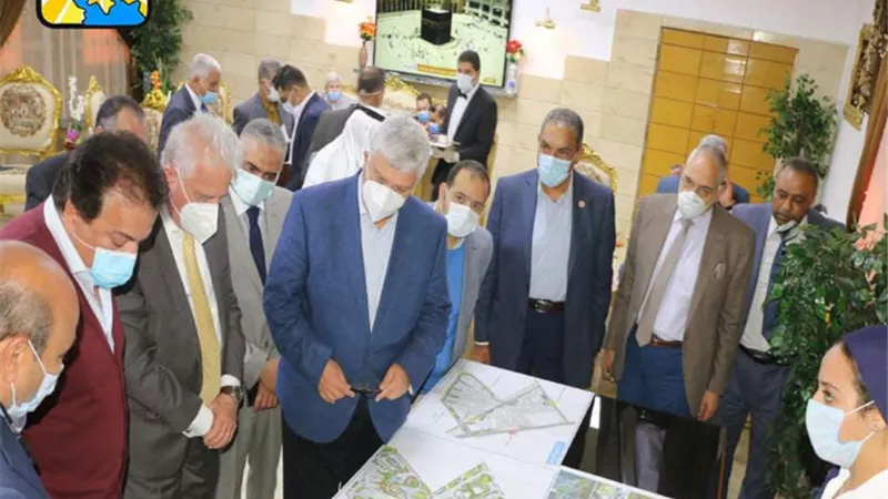محافظ جنوب سيناء ووزير التعليم العالي والبحث العلمي يناقشان المخطط المقترح للمنطقة اللوجستية بجامعة الملك سلمان