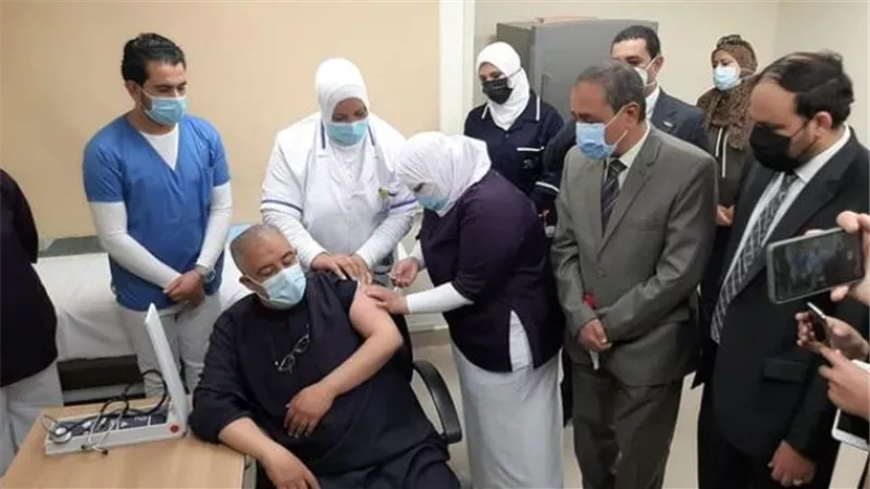 تطعيم 262 من الفرق الطبية وأهالي الإسماعيلية بلقاح كورونا حتى الان