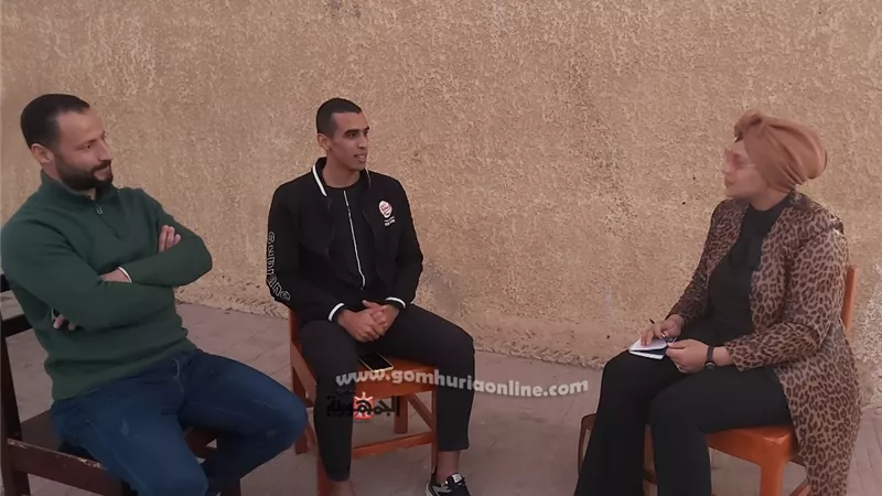 عبدالله شكرى ابن دار المدينة المنورة وبعد تعيينة معيدا بجامعة الزقازيق فى حوار خاص مع الجمهورية اون لاين