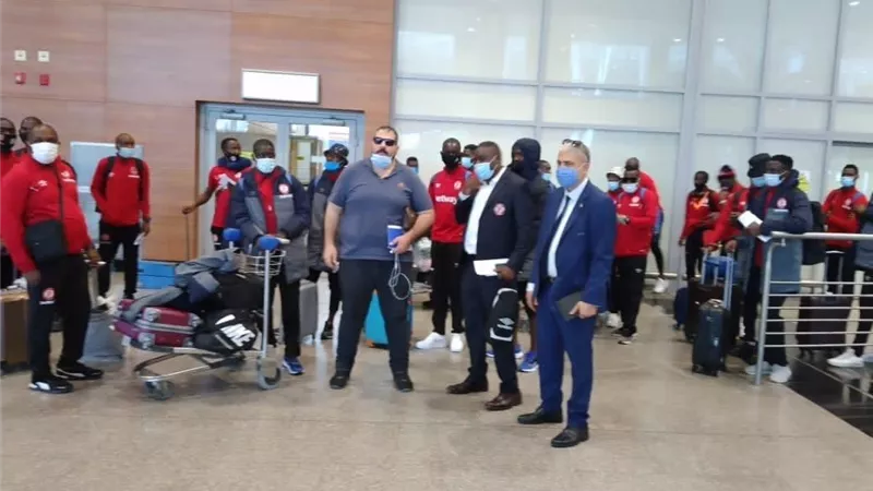 نكانا يصل القاهرة استعدادا لمواجهة بيراميدز