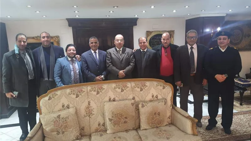 مدير أمن القليوبية يستقبل وفدا من نقابة المحامين بشمال القليوبية