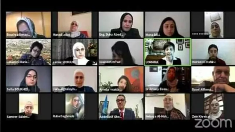 الشبكة النسائية العربية تحتفل بـ