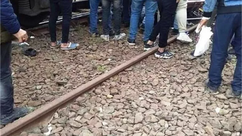 مصرع طفل أسفل عجلات قطار فى الدقهلية