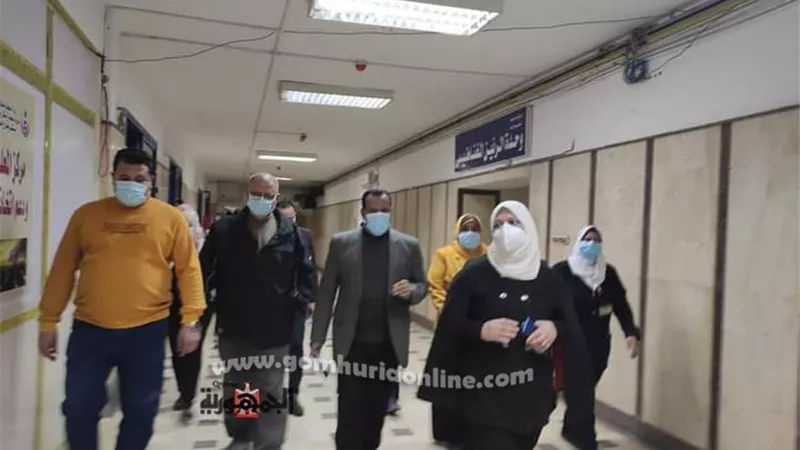 زيارة مفاجية لنائب محافظ مطروح للمستشفي العام