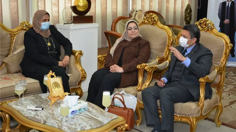 ٥ وحدات حسابية بجامعة دمياط لتوزيع الأعباء وزيادة الإنجاز