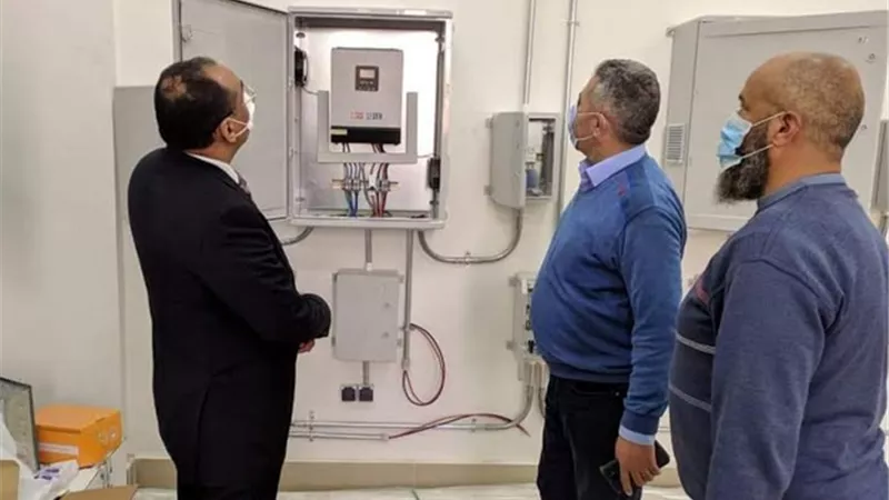 تركيب محطة توليد كهرباء بالطاقة الشمسية بجامعة بنى سويف التكنولوجيه