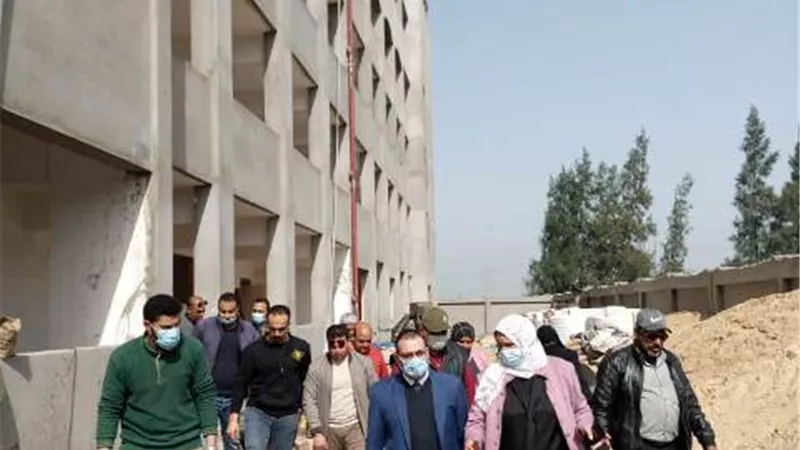 نائب محافظ دمياط يتابع أعمال الإنشاء والتوسع ل ٨ مدارس بقرى كفر سعد ضمن مبادرة حياة كريمة