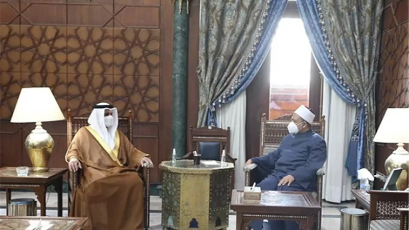 شيخ الأزهر يلتقي السفير الإماراتي ويؤكدان أهمية نشر قيم التسامح وتقبل الآخر