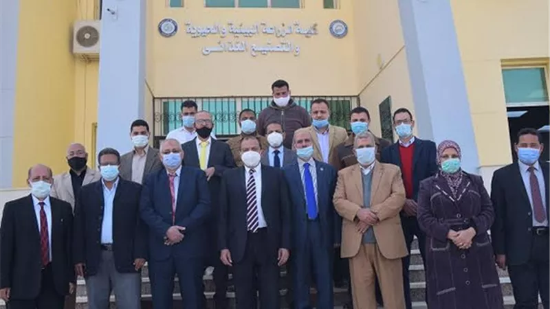 رئيس جامعة بني سويف يترأس اجتماع مجلس كلية الزراعة