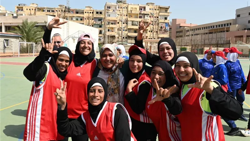 المنوفية والقليوبية يتأهلان لنهائي دوري كرة السلة للصم بنات في نسخته الاولي