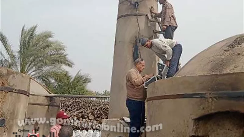 حملة مكبرة للتأكد من التزام مكامير الفحم المطورة بدمياط بالاشتراطات البيئية