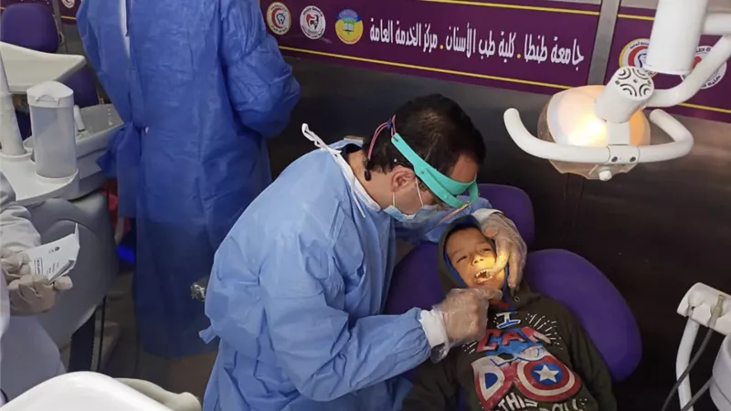 جامعة طنطا تطلق قوافل طبية ضمن المبادرة الرئاسية حياة كريمة