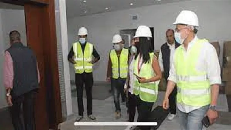 شاهد زيارة وفد الفيفا لمركز المنتخبات الوطنية بـ 6 أكتوبر