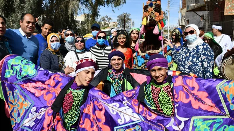 الشباب والرياضة تنظم مهرجانا للفنون الشعبية فى الواحات البحرية