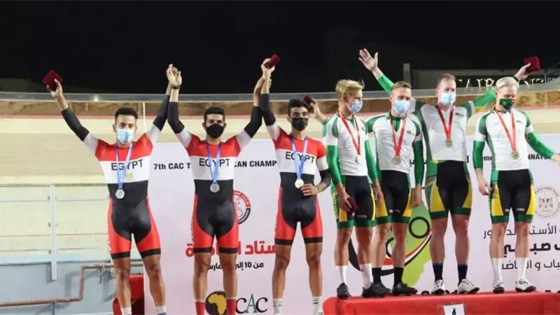 بطولة أفريقيا للدراجات..مصر تحصد ٦ ميداليات في المضمار