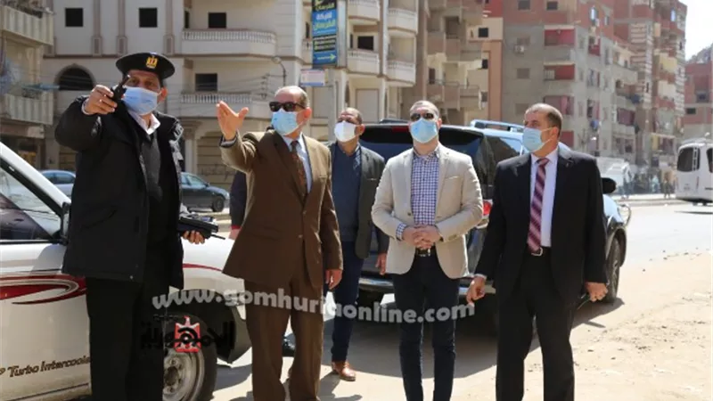 محافظ كفر الشيخ يشدد على تطبيق الإجراءات الاحترازية وإزالة التعديات على الشوارع