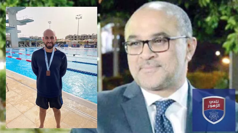 لاعب نادي الزهور يحصد المركز الثالث في كأس مصر لسباحة الأساتذة