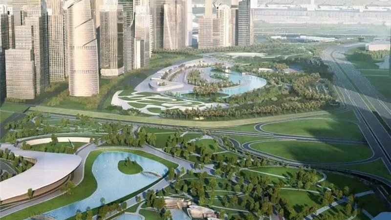 الإسكان تكشف تفاصيل إنشاء النهر الأخضر بالعاصمة الإدارية