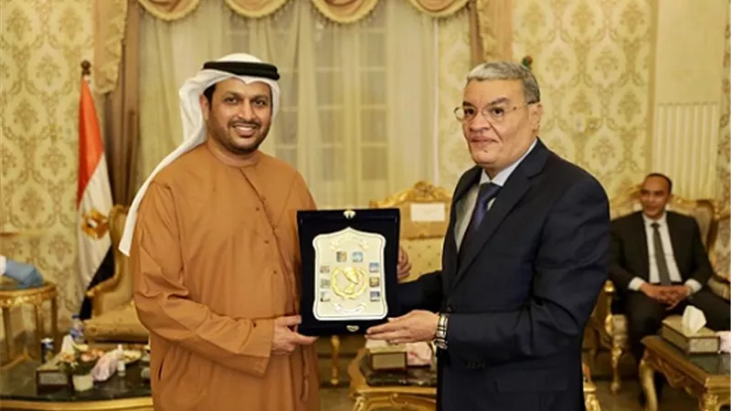 صور| سفير الإمارات بالقاهرة يزور المنيا وأسيوط للاطلاع على النهضة التي تشهدها مصر في عهد الرئيس السيسي