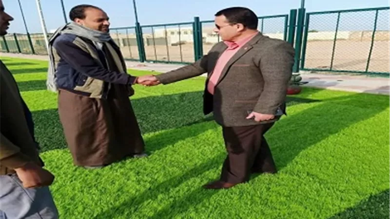 مديرعام شباب مطروح يتفقد المنشآت الرياضية الجديدة لافتتاحها في رمضان